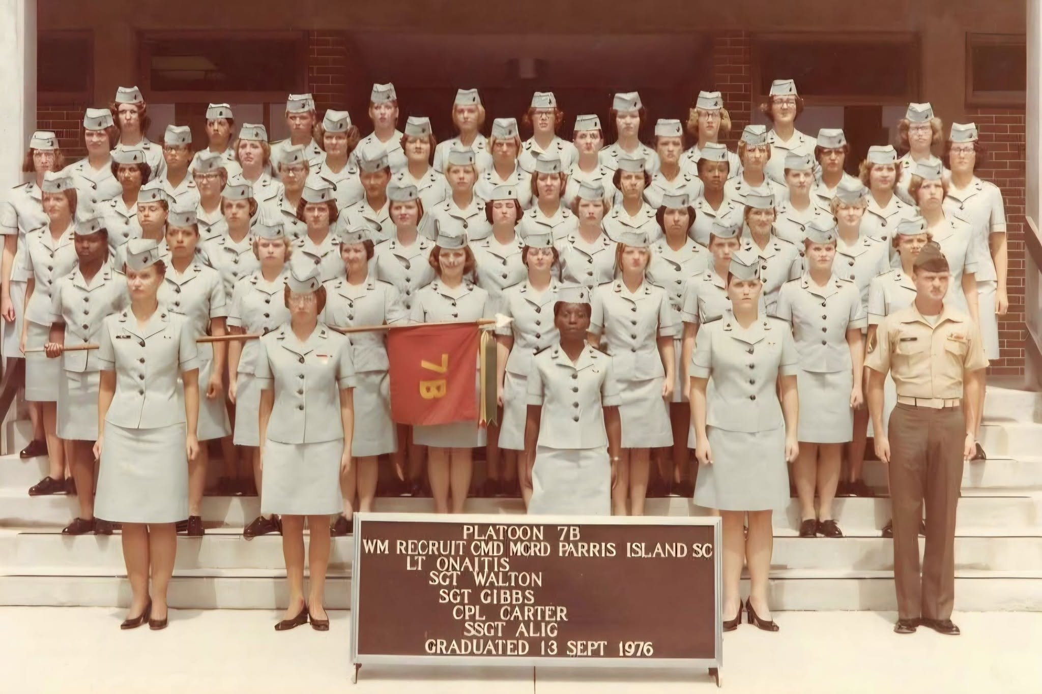 Parris Island 1976 Platoon 7B